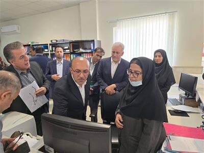 بازدید معاون وزیر اقتصاد و رئیس کل گمرک ایران از گمرک منطقه ویژه اقتصادی بم