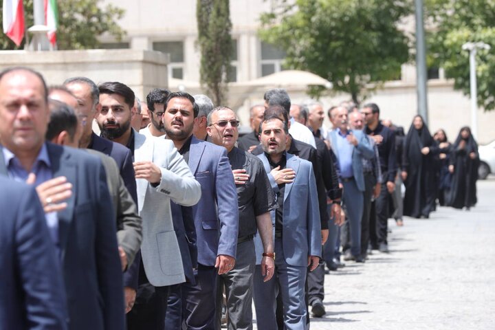 مراسم دسته سینه زنی و عزاداری وزارت اقتصاد ۱۴۰۳/۰۴/۱۷