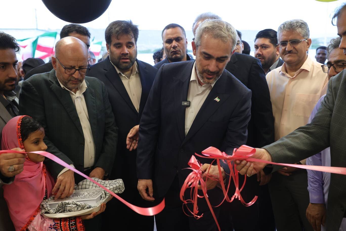 افتتاح مجتمع آموزشی ۱۲ کلاسه "ایران ما" در چابهار