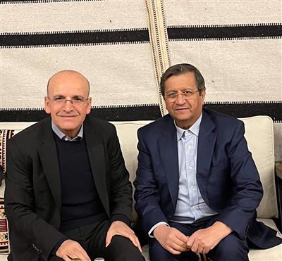 Iran's Minister of Economy Meets with Turkish Finance Minister
